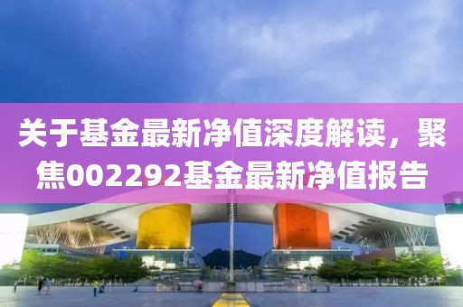 關于基金最新凈值深度解讀，聚焦002292基金最新凈值報告