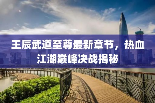 王辰武道至尊最新章節(jié)，熱血江湖巔峰決戰(zhàn)揭秘