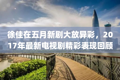 徐佳在五月新劇大放異彩，2017年最新電視劇精彩表現(xiàn)回顧