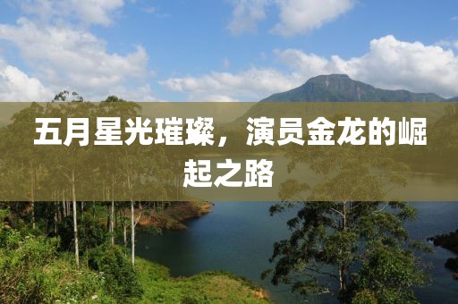 五月星光璀璨，演員金龍的崛起之路